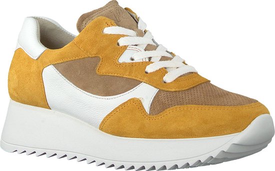 Paul Green Dames Lage sneakers 4949 - Geel - Maat 39 | bol.com