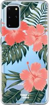 HappyCase Samsung S20 Plus Hoesje Flexibel TPU Tropic Vibe Print