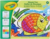 Crayola Mosaic Fun - 4 mozaïekborden incl stiften en foamplaten
