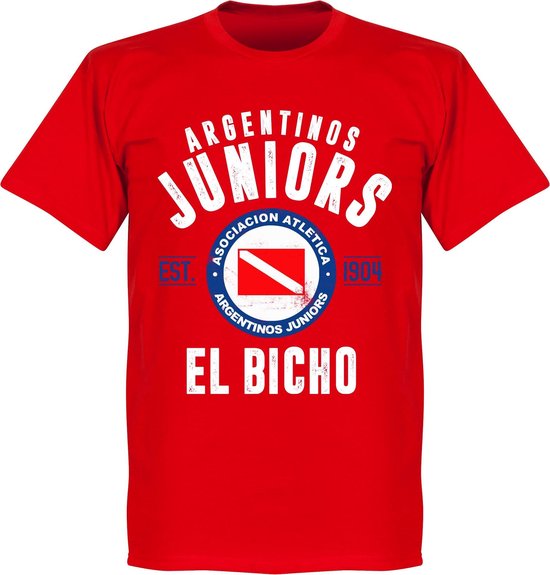 Argentinos Juniors Established T-Shirt - Rood - 4XL