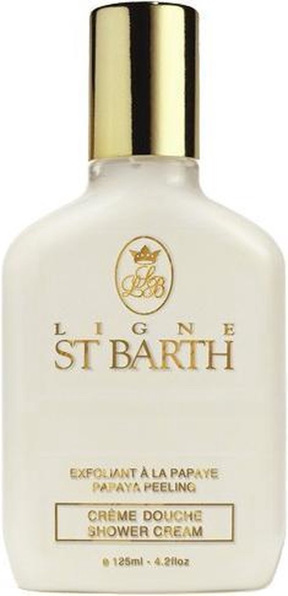 Ligne St Barth Bath & Body Care Papaya Peeling Shower Cream Alle Huidtypen 125ml