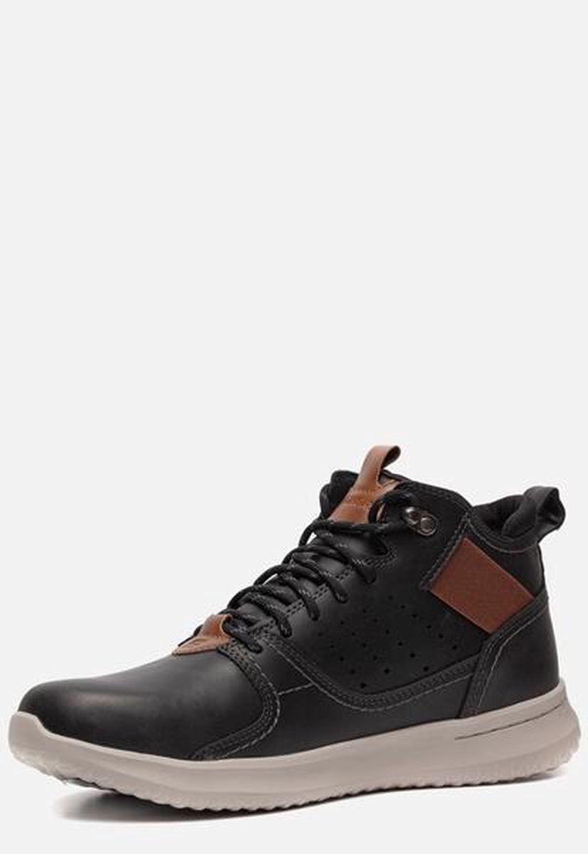 Skechers Sneakers Heren DELSON- ORTEGO - 65778 BLK Black | bol.com