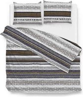 Zo!Home Pavlo - Dekbedovertrek - Tweepersoons - 200x200/220 cm + 2 kusenslopen 60x70 cm - Grey