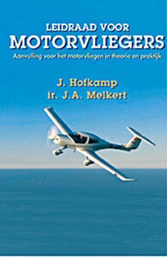 Cover van het boek 'Leidraad voor motorvliegers' van Jan Hofkamp