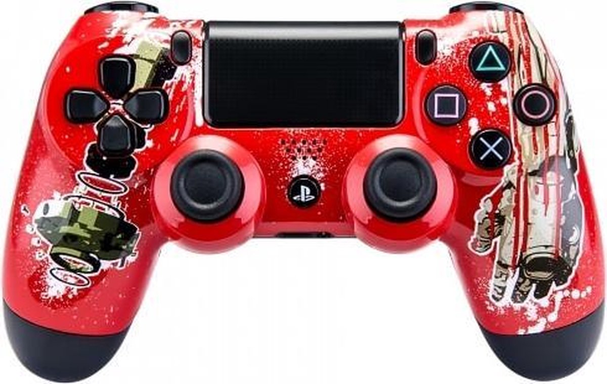 Clever Gaming Wireless Dualshock 4 Controller V2 – Deus Ex Custom - Geschikt voor PS4