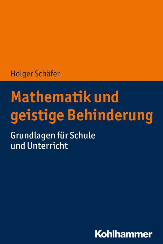 Mathematik und geistige Behinderung - cover