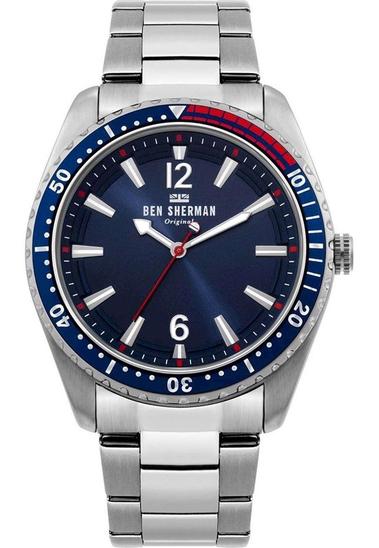 Orologio Police PL15656JS.61 Unisex - Quarzo, Cronografo Multifunzione, Cinturino In Acciaio Inox