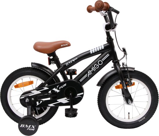 BMX Enfant Noir – Vélo Générique, Taille Enfant, Bon état (occasion)