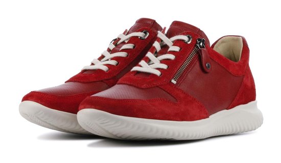 Hartjes Vrouwen Sneakers - 112262 - Rood - Maat 38 | bol.com