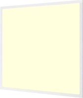 LED Paneel - Aigi Clena - 60x60 Warm Wit 3000K - 40W Inbouw Vierkant - Inclusief Stekker - Mat Wit - Flikkervrij - BES LED