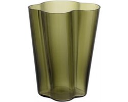 Iittala Alvar Aalto collection Vaas 27 cm Mosgroen