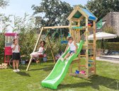 Houten Speeltoren • Patio 2-Swing