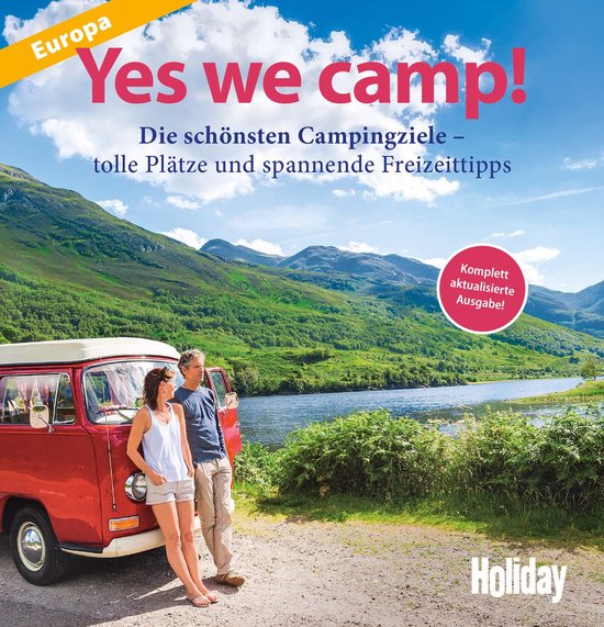 HOLIDAY Reisebuch: Yes we camp! Europa - cover