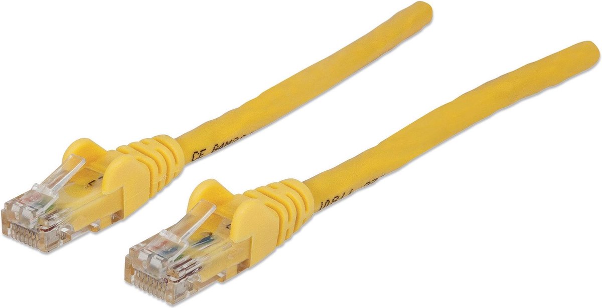 Intellinet 342346 - Netwerkkabel - RJ45 - 1 m - Geel