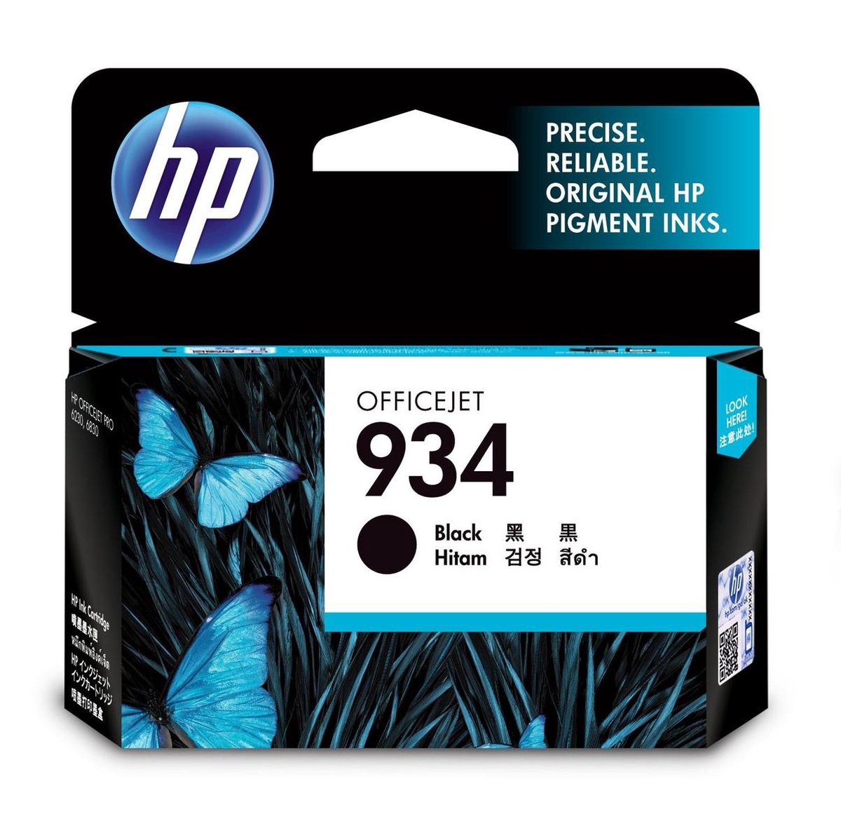 HP 934 - Inktcartridge / Zwart