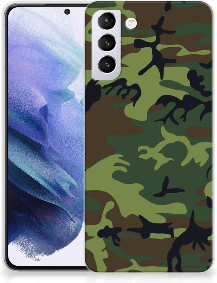 Samsung Galaxy S21 Plus TPU bumper Army Dark