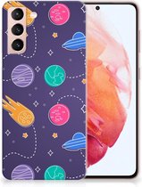 Telefoonhoesje Samsung Galaxy S21 Doorzichtig Hoesje Ruimte