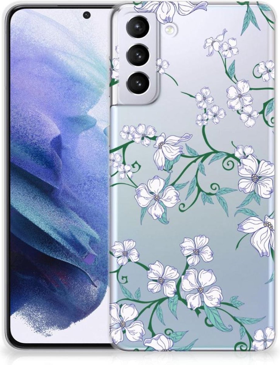 Samsung Galaxy S21 Plus Uniek TPU Case Blossom White