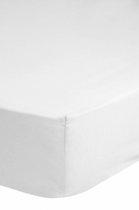 HIP Katoen Satijn Hoeslaken Wit 100 x 200