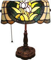 Bureaulamp Tiffany 25*25*42 cm E27/max 1*60W
