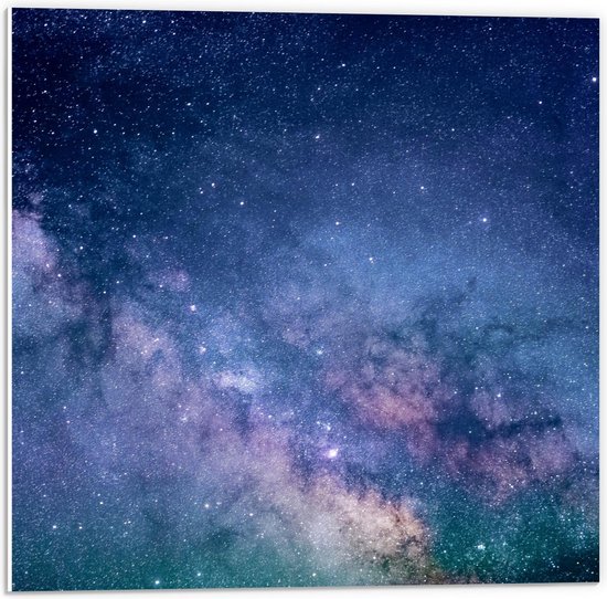Forex - Galaxy Sky - Photo 50x50cm sur Forex