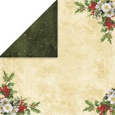 CP-WC04 WHITE CHRISTMAS Scrapbooking single paper 12x12(200gsm)