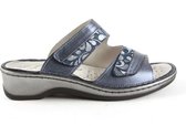 Dames Slippers Stuppy 1602-513-009 Zilverblauw - Maat 41