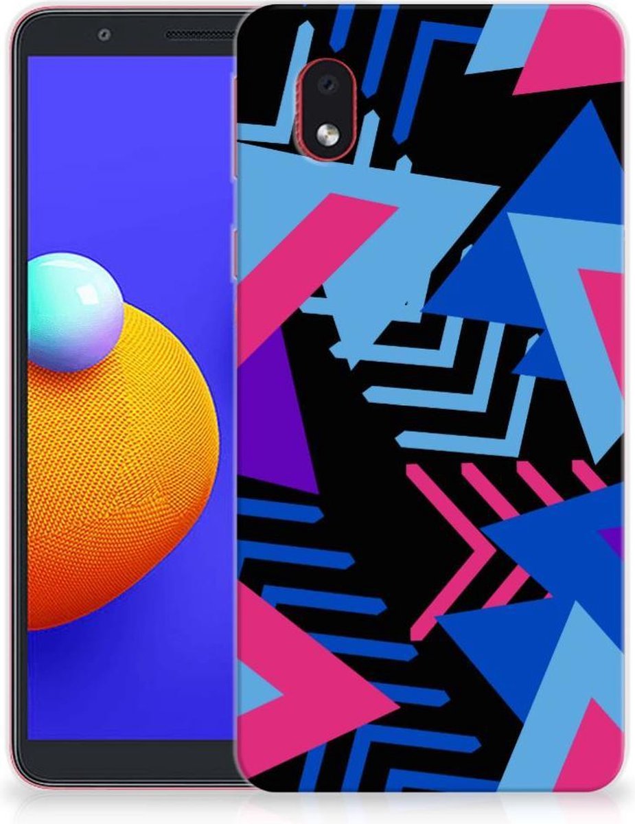 Samsung Galaxy A01 Core TPU Hoesje Funky Triangle