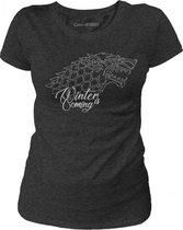 GAME OF THRONES - T-Shirt Stark Winter is Coming - GIRL (M)