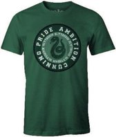 HARRY POTTER - T-Shirt Slytherin ROUND Pride Ambitious Cunning (XL)