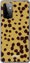 6F hoesje - geschikt voor Samsung Galaxy A72 -  Transparant TPU Case - Cheetah Print #ffffff