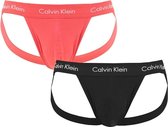 Calvin Klein - 2-pack jockstraps zwart & roze - L