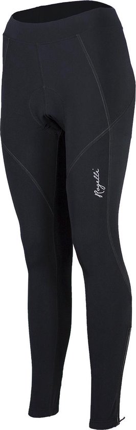 Rogelli Lucette Tight - Wielerbroek Lang Dames - Zwart - Maat 2XL