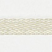 Satijnlint, B: 3 mm, off-white, 15 m/ 1 rol