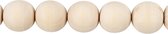 Perles en bois. d: 20 mm. diamètre du trou 4 mm. baie de porcelaine. 14 pièces [HOB-566680]