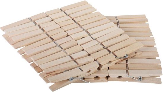 Talen Tools - Épingles à linge - Bois - 48 pcs
