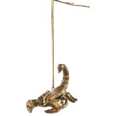 PTMD Crustacean Gold poly scorpion hanger