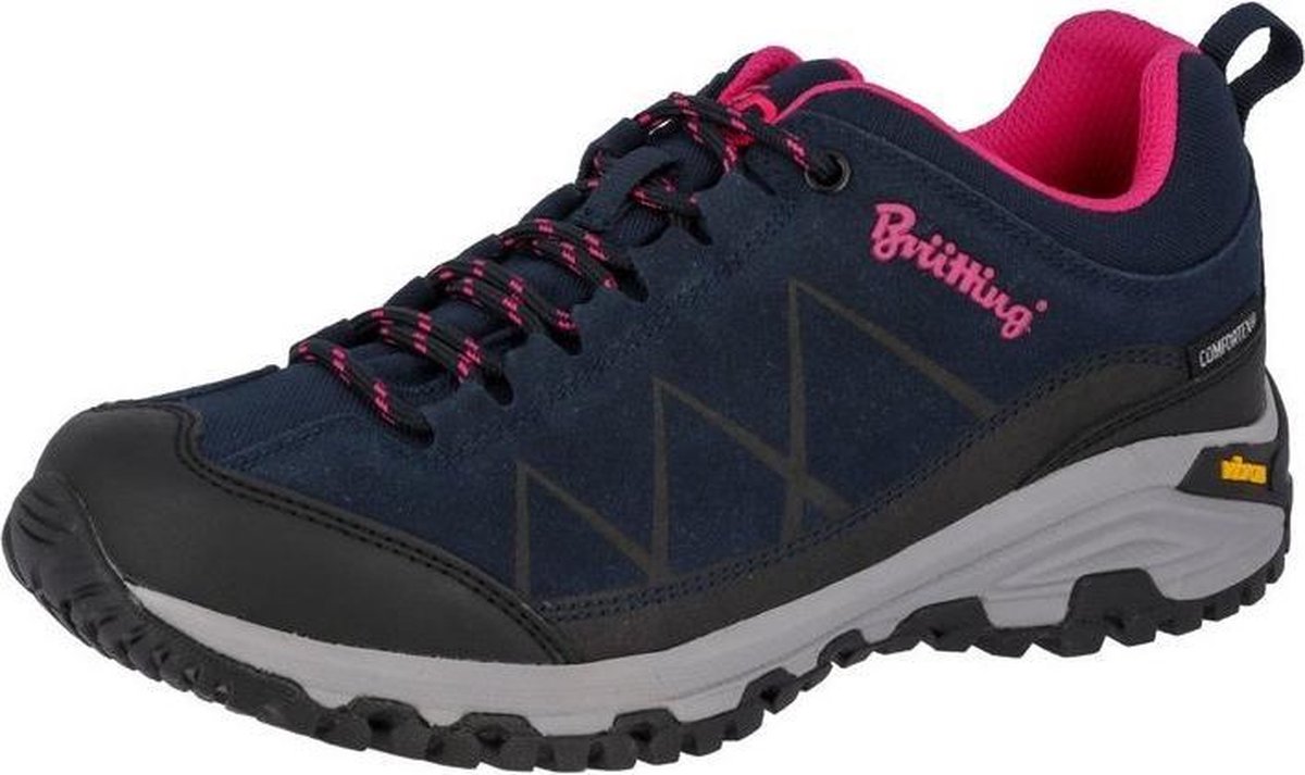 Brütting Wandelschoen Kansas Dames Syntetisch Blauw
