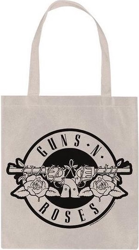 Gb Eye Shopper Guns N Roses 35 X 40 Cm Katoen Beige