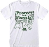 Star Wars - Protect Our Forest T-shirt Wit