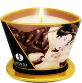 Shunga® Massage Kaars Erotische Olie Glijmiddel 100% Natuurlijk  - Chocolade - 100% Natuurlijk