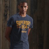 Superdry - Heren T-Shirt - One Colour - Navy