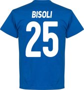 Brescia Bisoli 25 Team T-Shirt - Blauw - L