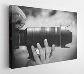 Onlinecanvas - Schilderij - Adult Analogue Aperture Art Horizontal Horizontal - Multicolor - 40 X 50 Cm