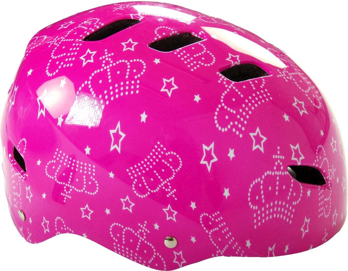 Volare Fiets/Skatehelm - Roze - 55-57 cm