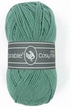 Durable Cosy extra fine - Vintage green 2134 - 1 bol van 50 gram katoen/acryl garen