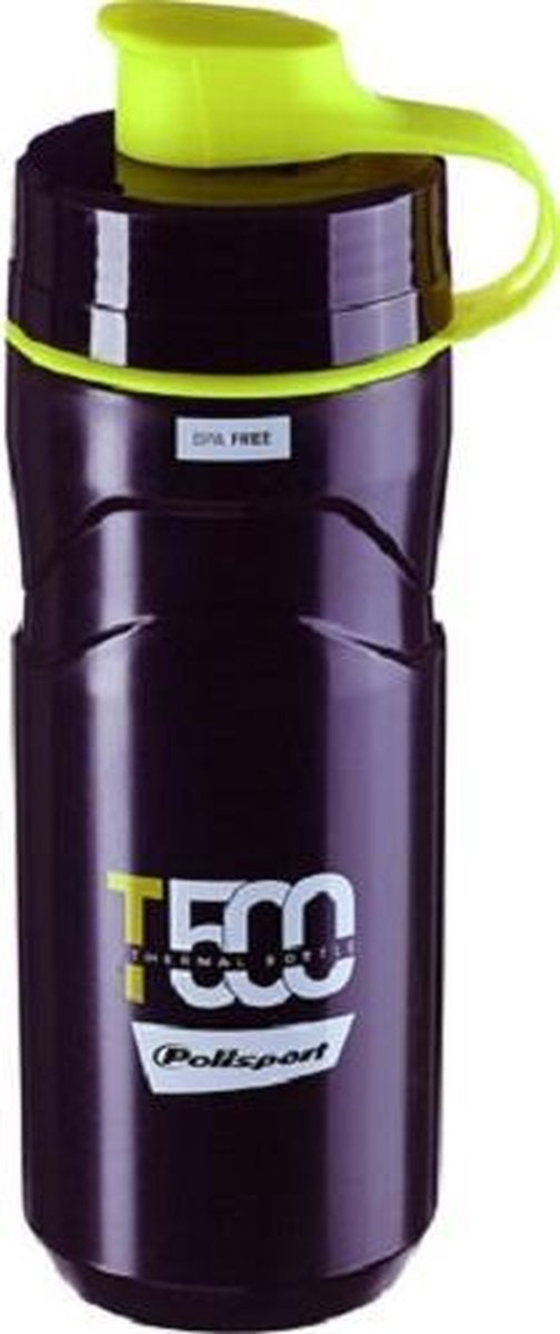 Polisport Bidon Thermal T500 500 Ml Polypropyleen Zwart/groen van Polisport — afbeelding 5