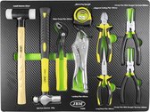 JBM Tools | Lade met een set van hamers en tangen