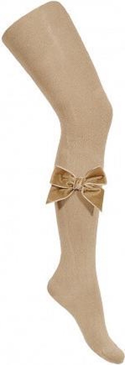 Condor - Maillot met velvet strik - Beige - Maat 6-12 maanden