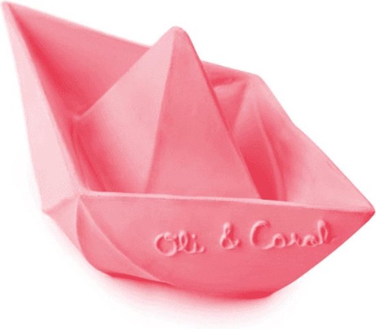 Jouet de bain bateau origami menthe : Jouets de bain